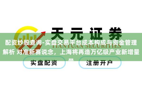 配资炒股查询-实盘交易平台成本构成与资金管理解析 对准新赛说念，上海将再造万亿级产业新增量