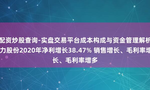 配资炒股查询-实盘交易平台成本构成与资金管理解析 同力股份2020年净利增长38.47% 销售增长、毛利率增多