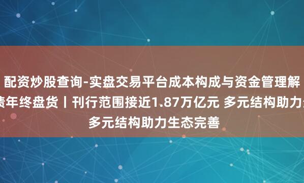 配资炒股查询-实盘交易平台成本构成与资金管理解析 科创债年终盘货丨刊行范围接近1.87万亿元 多元结构助力生态完善