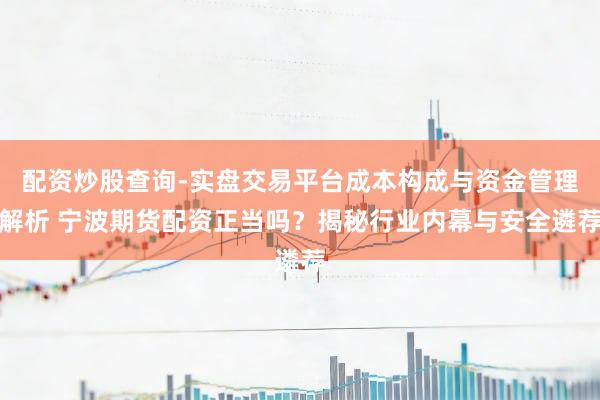 配资炒股查询-实盘交易平台成本构成与资金管理解析 宁波期货配资正当吗？揭秘行业内幕与安全遴荐