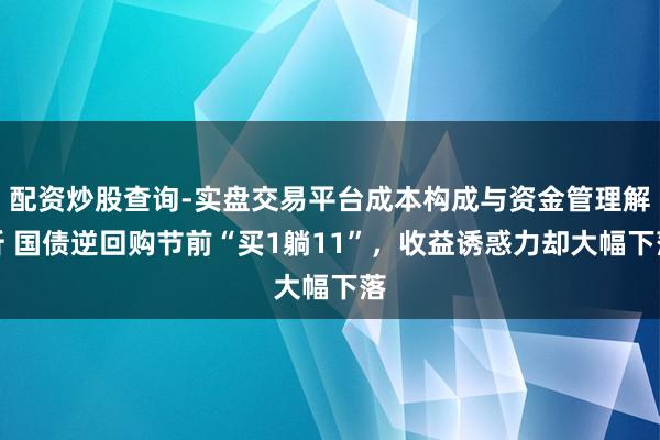 配资炒股查询-实盘交易平台成本构成与资金管理解析 国债逆回购节前“买1躺11”，收益诱惑力却大幅下落